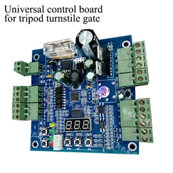 Tablero de Control Universal para puerta de torniquete de trípode DC4V, placa de circuito de puerta de torniquete de tráfico bidireccional