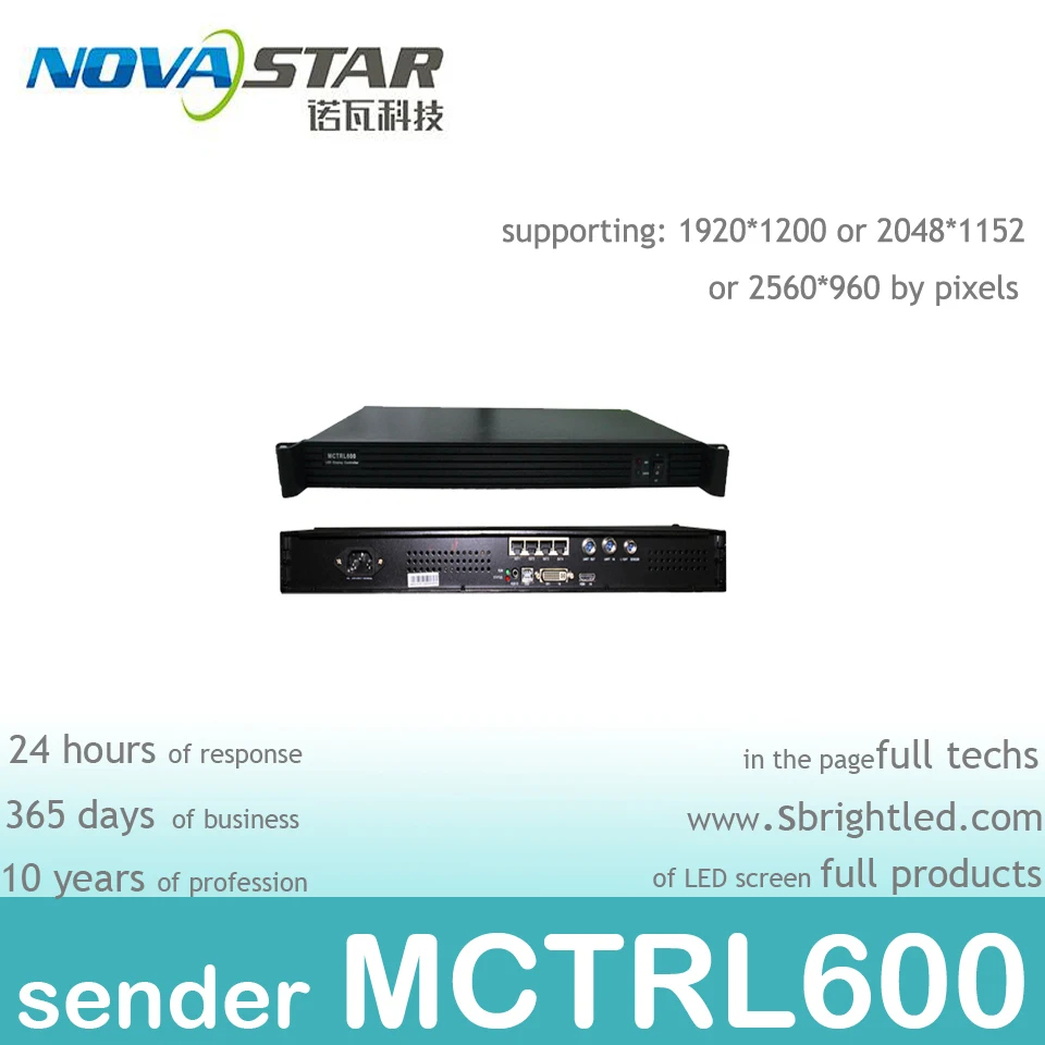 NOVASTAR MCTRL600 for led display Controller sending card box nova mctrl600