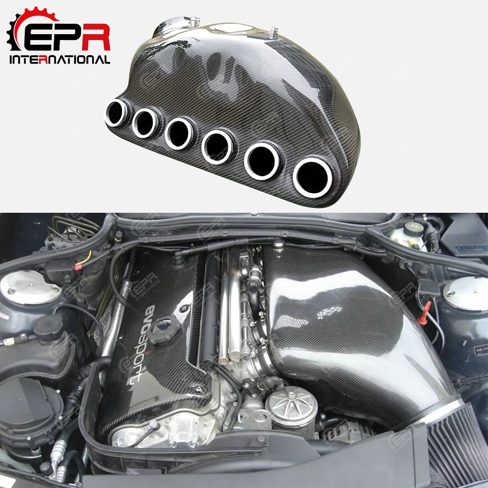 

For BMW E46 M3 3 Series(2000-2006) 2 Door Coupe Convertible Carbon Cool Air Intake Box Carbon Fiber Air Vent Duct Box For E46 M3