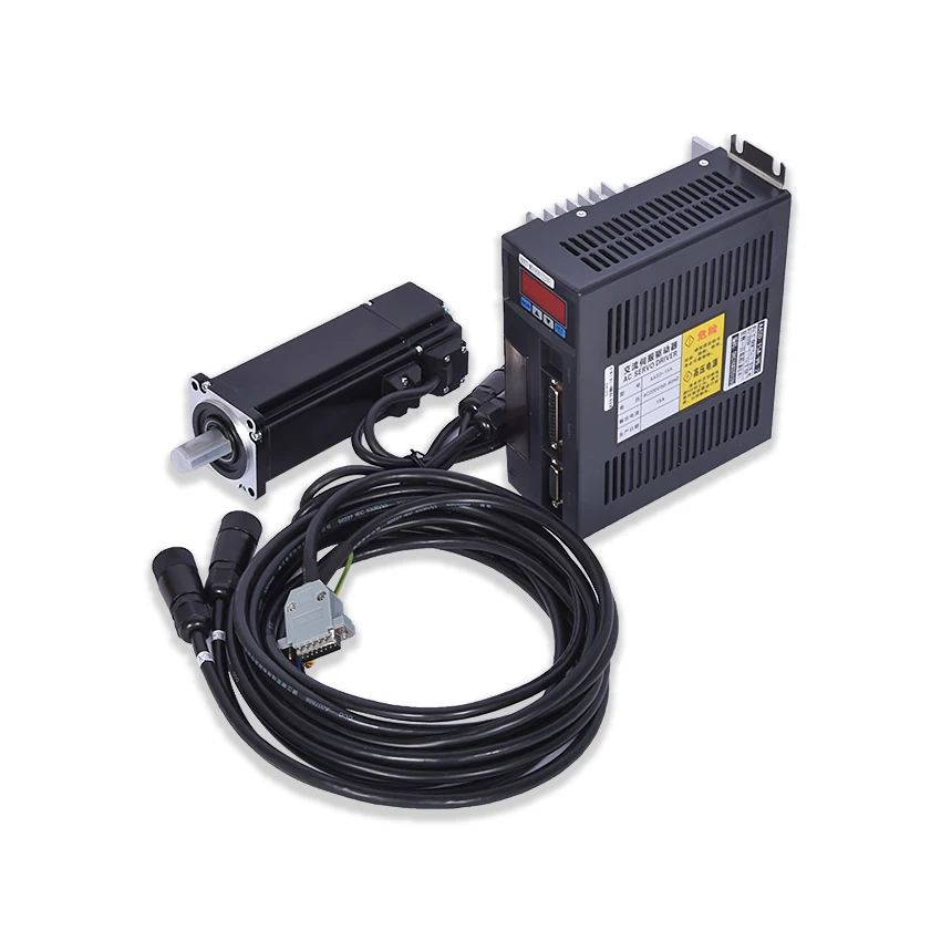 600W AC Servo Motor 1.91N.M 3000RPM 60ST-M01930 AC Motor+Matched Servo Motor Driver+3M Cable Complete Motor kits High Quality