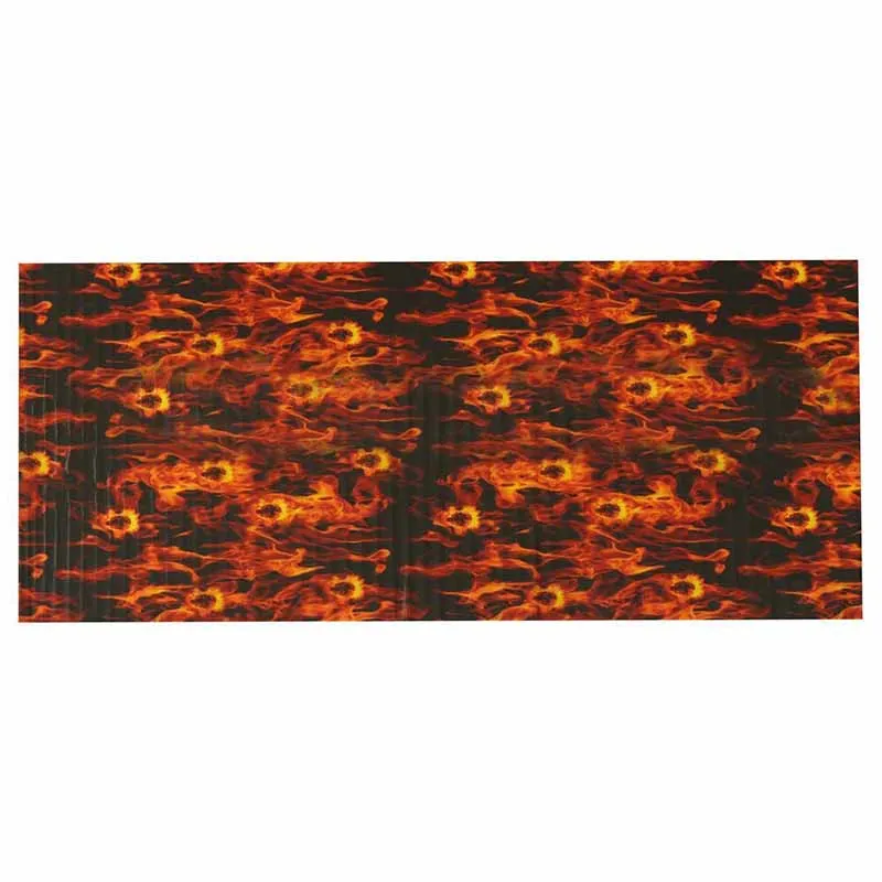 0.5m x 1m PVA Dipping Skulls Hydrographics Water Transfer Printing Flaming Film