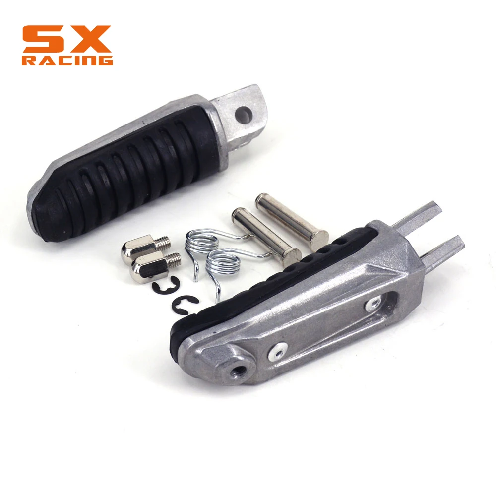 Motorcycle Street Bike Front Foot Pegs Pedal For SUZUKI Hayabusa GSX1300RR GSX650 GSX1400 V-Strom 650 DL650 DL1000