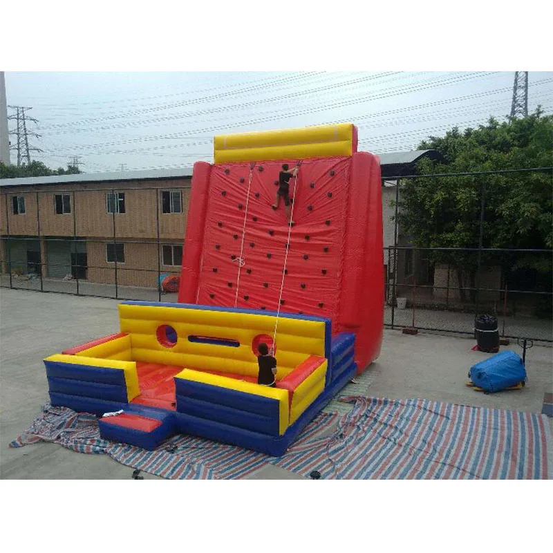 Inflatable Climbing Wall for amusement park, Customized Sports Games for Children, High Quality