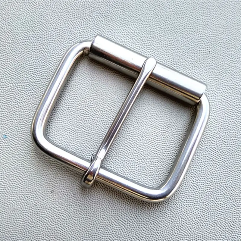 53mm Belt Buckle High Strength Stainless Steel Weightlifting Buckle Waistband Caestus Singles Pin Buckle