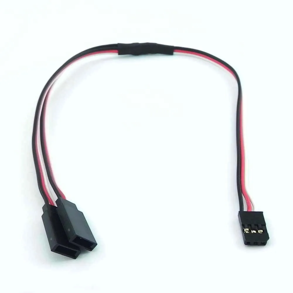 5 teile/los 150mm 300mm 500mm RC Servo Y Verlängerung Kabel Kabel Blei Draht für JR Futaba Rc batterie Drone Auto Boot Hubschrauber Flugzeug – Detail 14