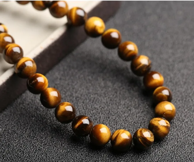 Yellow Tiger Eye Stone Sanzhu Jade Chalcedony Sanzhu Semi-finished Beads DIY Handmade Jewelry Accessories Crystal  wholesale