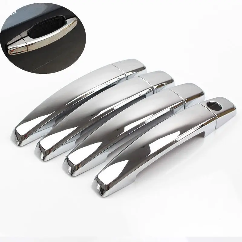 For OPEL Vectra C OPEL Signum Opel Insignia OPEL Astra New Chrome Car Door Handle Cover Trim Sticker Car Accessories Styling