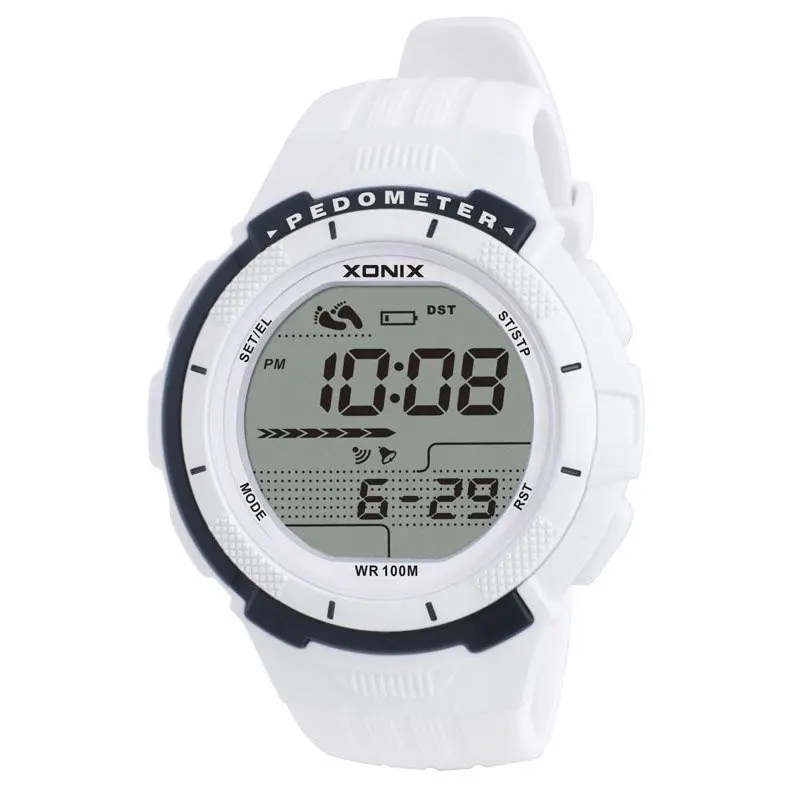 Hot!!! Pedometer Calories Women Sports Watches Waterproof 100m Digital Watch Running Swimming Diving Wristwatch Montre Femme