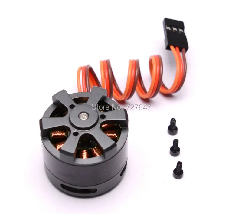 Telaio cardanico senza spazzole in metallo CNC ammortizzante 1PCS e motore 2PCS 2208 80KV per videocamera Gopro 2 3 Xiaomi Xiaoyi