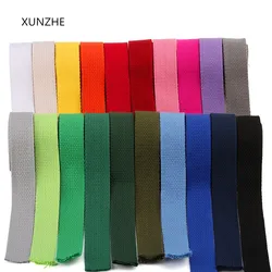 XUNZHE Nastri e Fettucce 6m * 25 mm della Tela di canapa Della Cinghia Del Nastro di Tessuto Nastro di Nylon Della Fascia Zaino Vincolante Cucito Bag Accessori Cintura