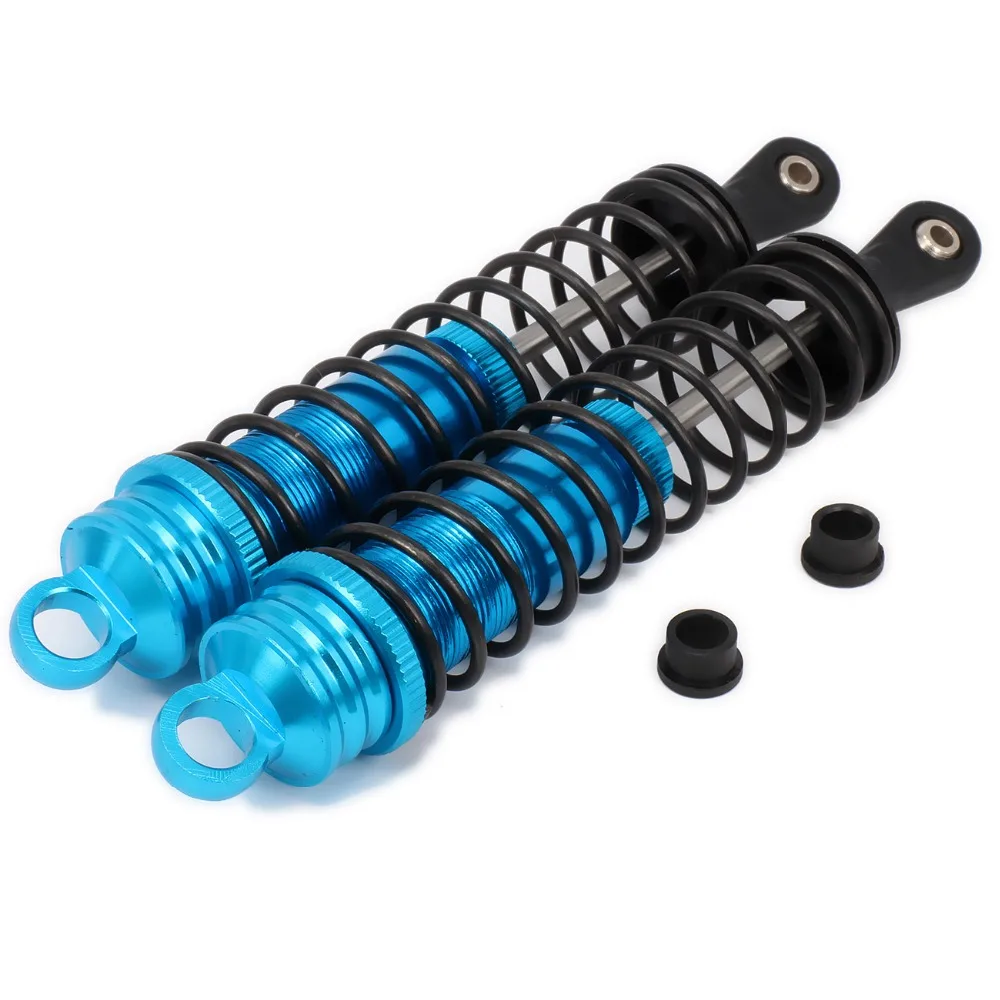 RCAWD 2PCS 122mm Aluminum Shock Absorber Damper for rc car 1/8 buggy crawler car 2pcs oil adjustable hop-up parts hsp hpi