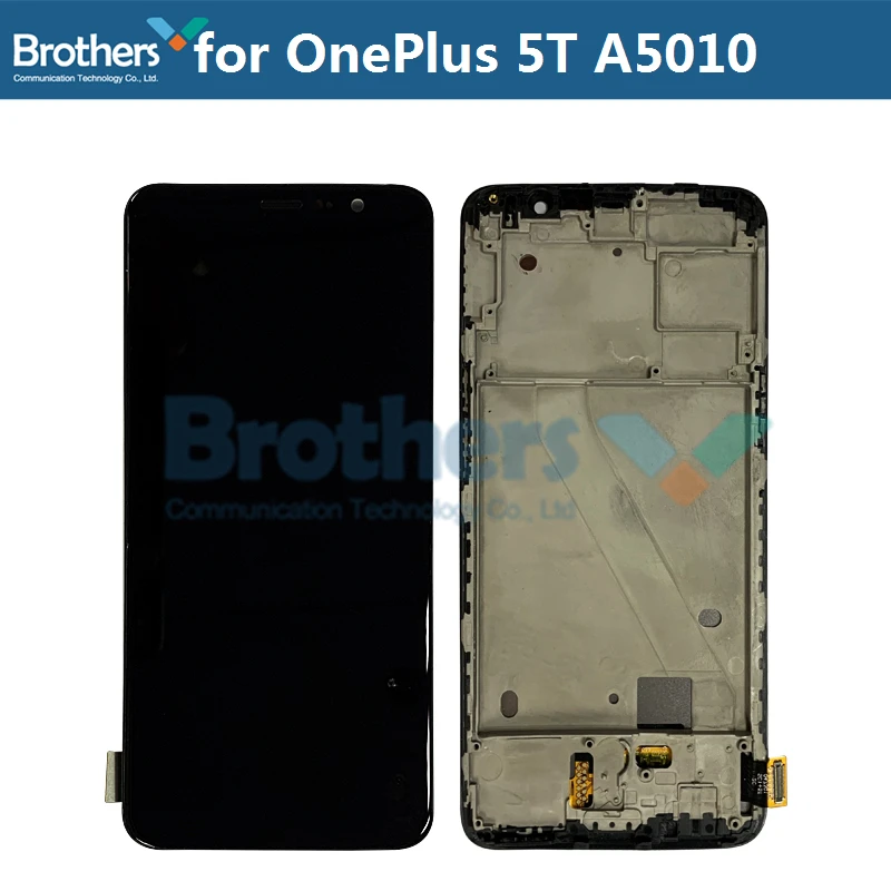 AMOLED LCD For OnePlus 5T LCD Screen LCD Display for OnePlus 5T A5010 LCD Assembly Touch Screen Digitizer Phone Replacement Test