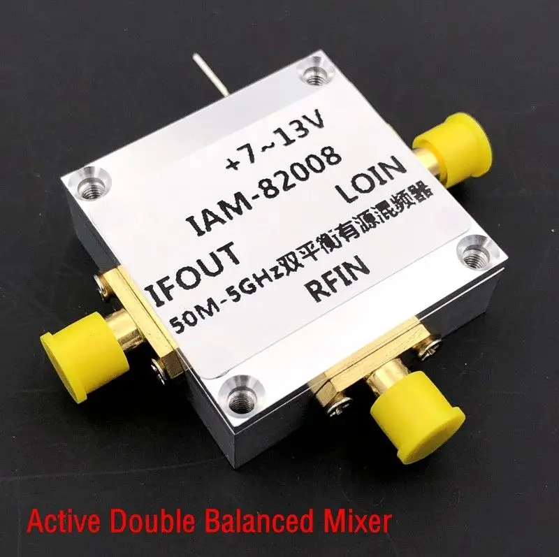 

IAM-82008 Active Double Balanced Mixer with 15DB Mixing Gain 50 MHz-5GHz Broadband for Ham Radio Amplifiers