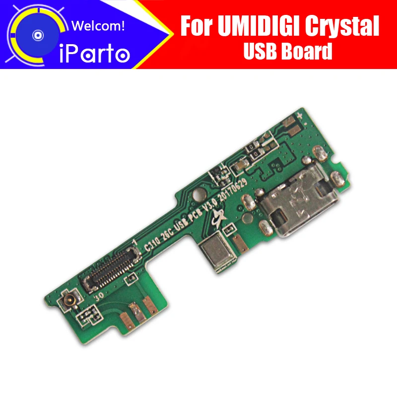 UMIDIGI Crystal usb board  100% Original New for usb plug charge board Replacement Accessories for UMIDIGI Crystal phone