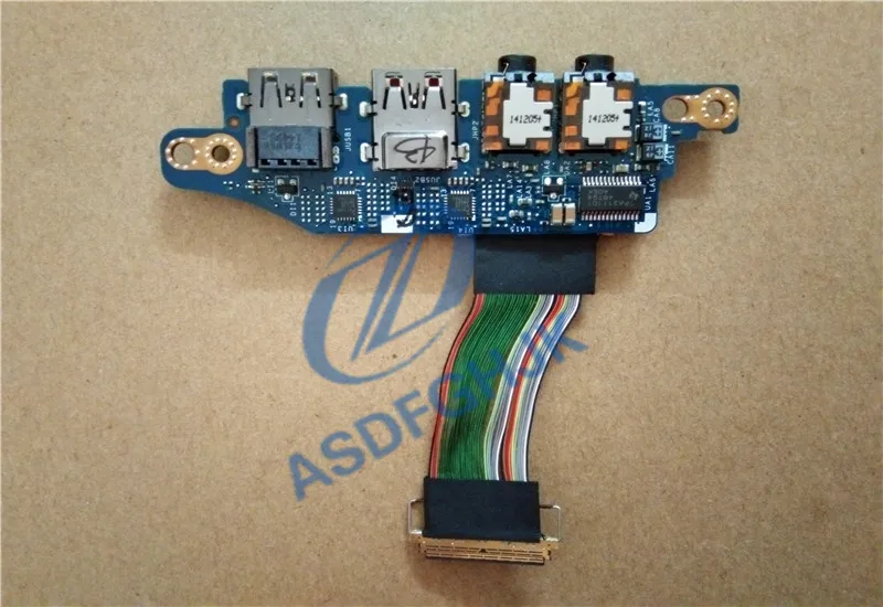 

new original FOR DELL FOR Alienware 17 R2 USB Audio Circuit Board & cable 4RWN1 04RWN1 DC02C009C00 LS-B758P 100% Test ok