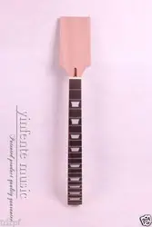 New Electric Guitar neck Solid wood Paddle Frerboard Low Price 22 fret #17A