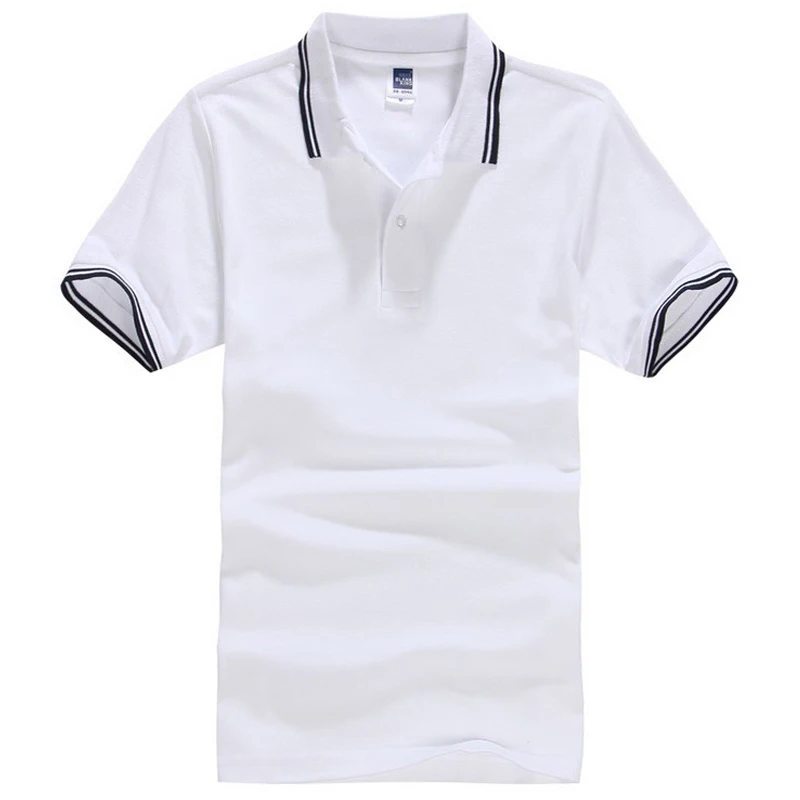 Brand Polo Shirt Men Casual Short Sleeve Polo Shirts Camisa Masculina Homme Camisetas Big Size 3XL Mens Designer Polos Camiseta