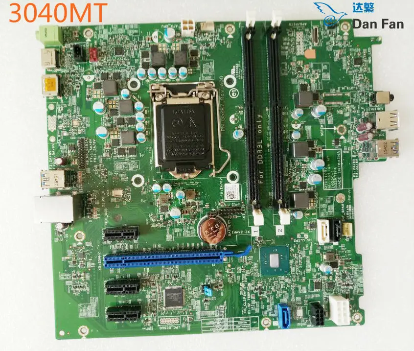 

For DELL Optiplex 3040 MT DDR3L Motherboard CN-0TTDMJ TTDMJ HKCW0 MIH110R7 Mainboard 100%tested fully work