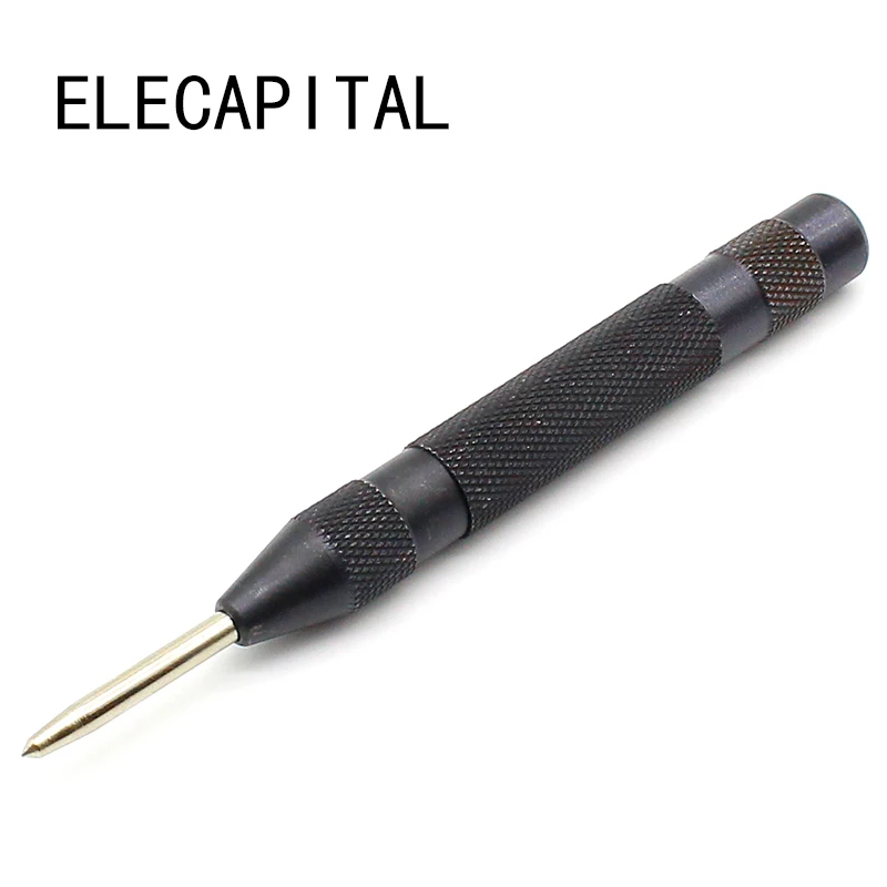 1 pcs 5 Inch Automatic Center Pin Punch Spring Loaded Marking Starting Holes Tools
