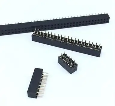 10PCS Pitch 2.0mm 2x3Pin-2x20Pin 4/6/8/10/12/14/16/18/20/24/26/30/40P Straight Male Shrouded PCB IDC Socket Box Header