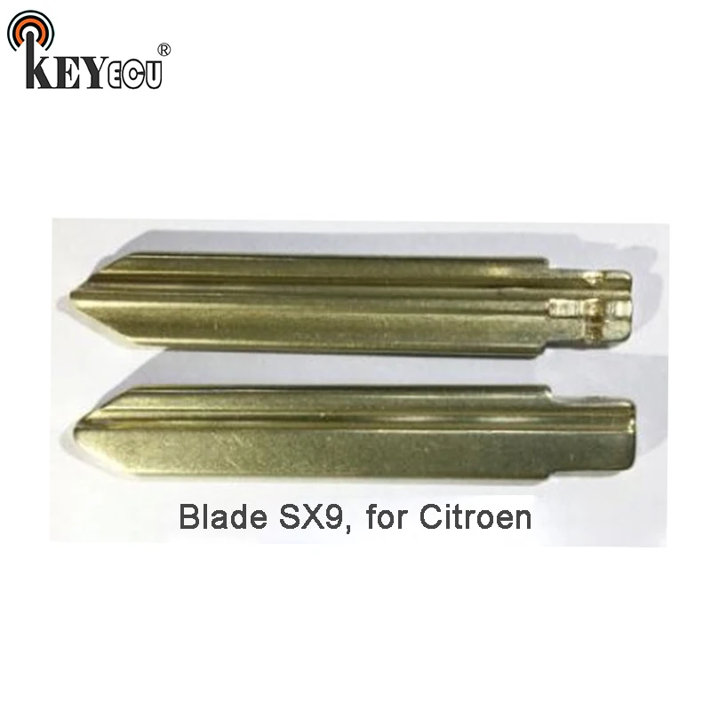 

KEYECU 10x KEYDIY Universal Remotes Flip Key Blade SX9 , for Citroen Elysee