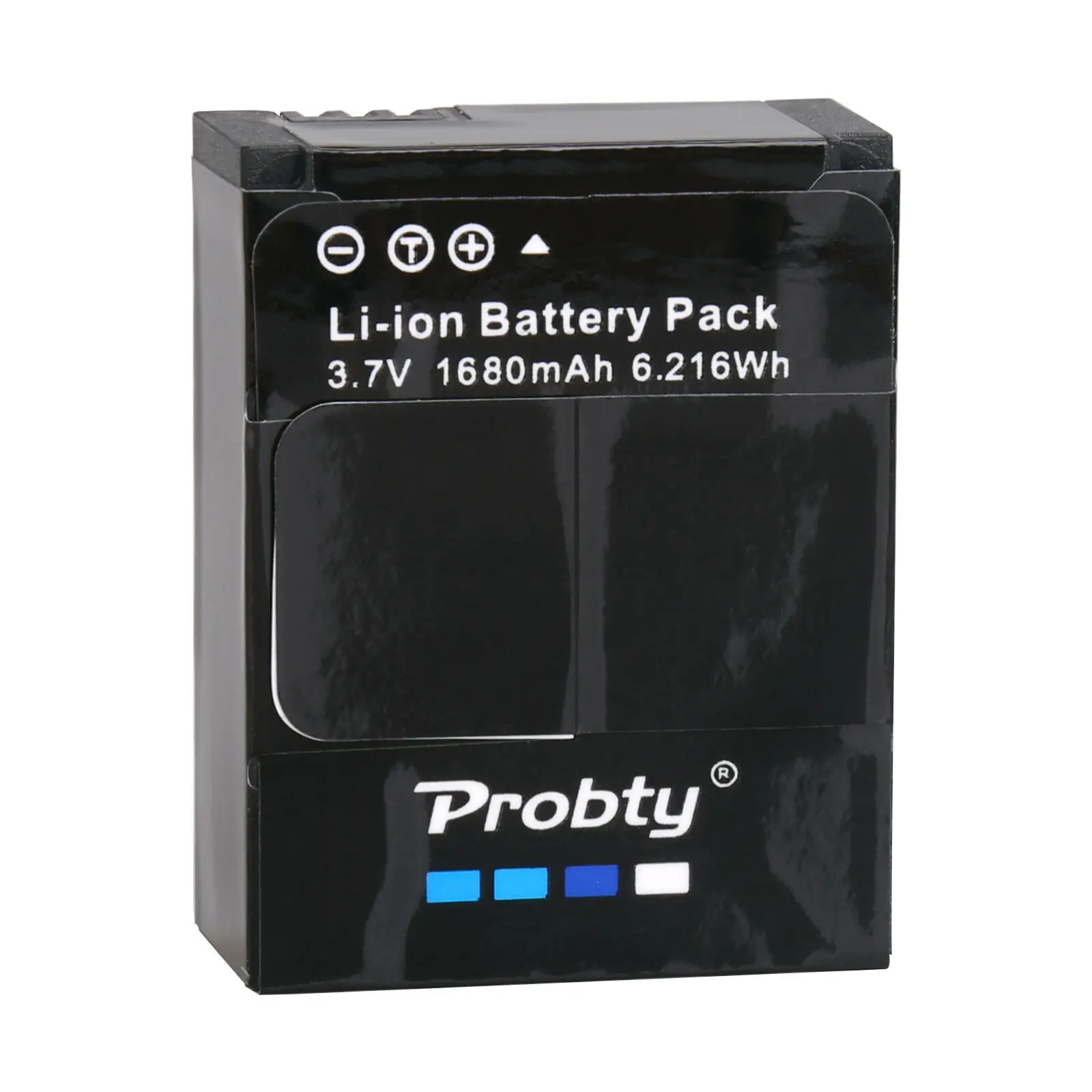Probty originale per GoPro Hero3 Hero3 + hero 3 hero 3 + batteria + LCD dual charger per go pro AHDBT-301 action camera accessorio