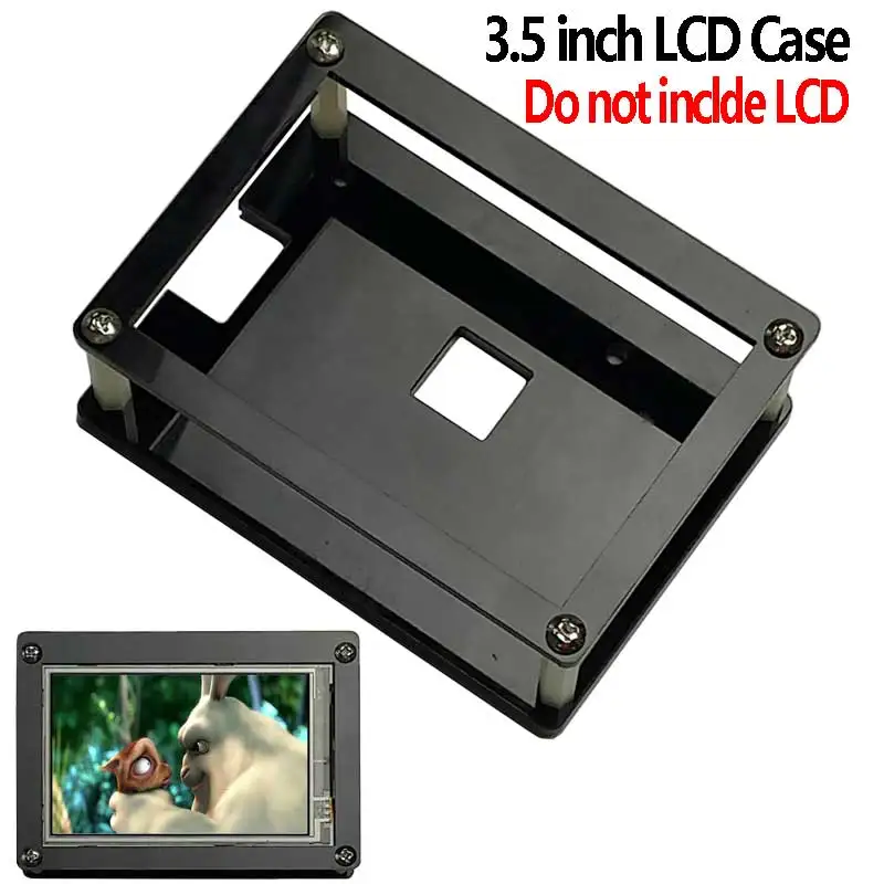 Raspberry Pi 3.5 inch LCD Case Box also for 3.5inch HDMI display