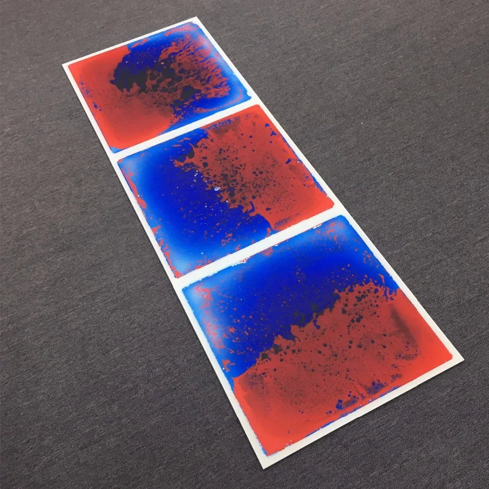 19.7\'\'x19.7\'\' Colorful Liquid Floor Tile for Nightclub Bar Decoration, Non-Toxic Children Play & Exercise Mat