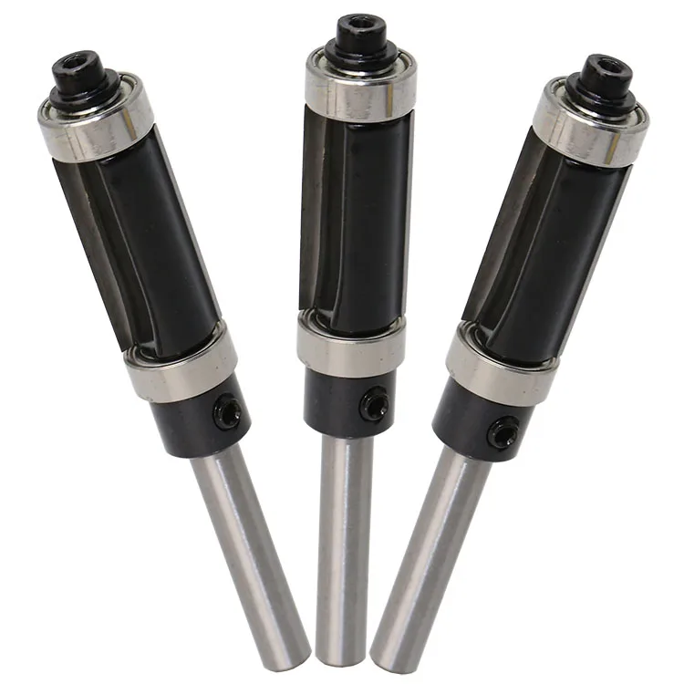 Flush Trim Top & Bottom Bearing Router Bit - 1/4\