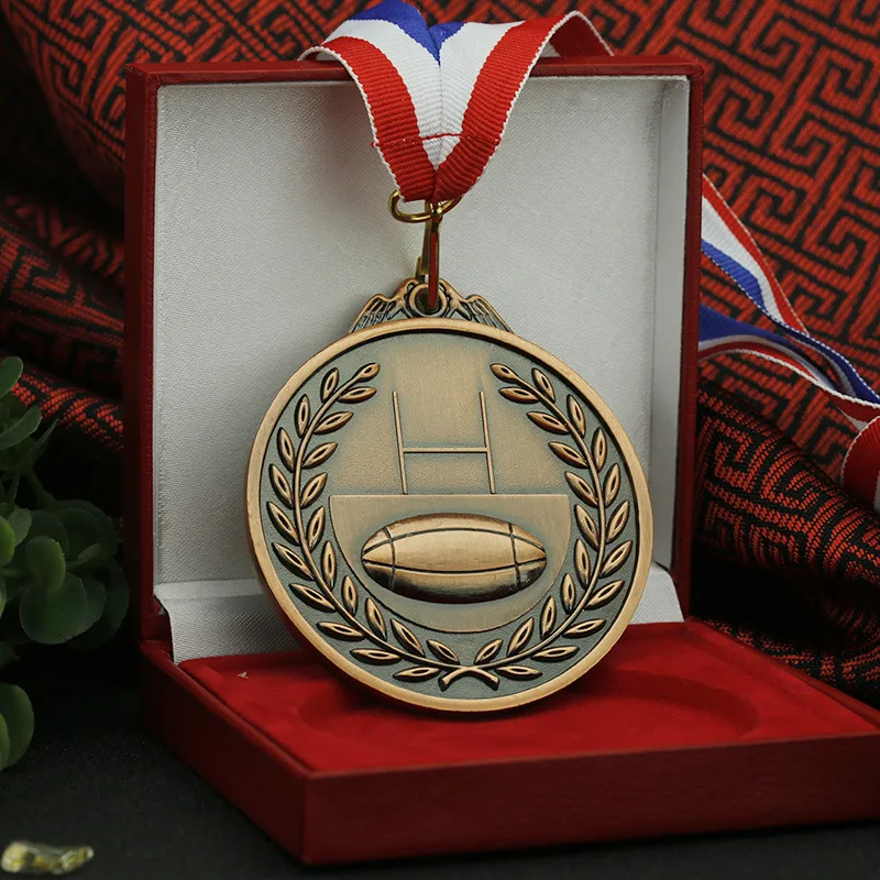 Bowling medal factory price Spot sports run medal low price in stock gold medals  Engraving word high quality 3D sports medal