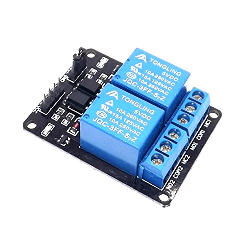 Home appliance control 5V 12V 2 channel relay module