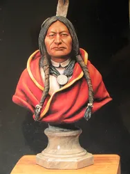 resin kit 1/10 Indian chieftain