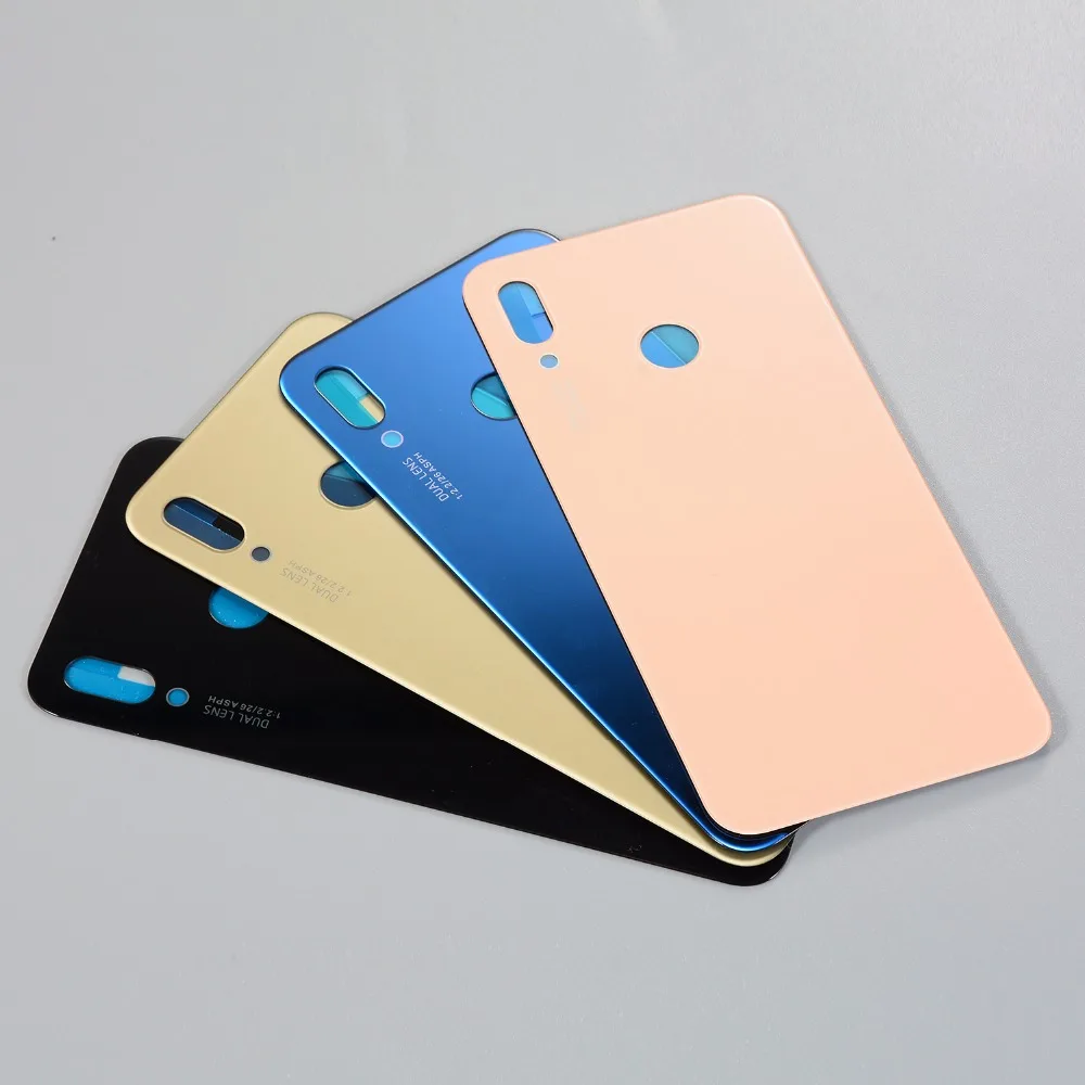 For Huawei P20 Lite Nova 3e Battery Glass Cover Housing Case Rear Panel Back Replacement Case For HUAWEI P20 Lite