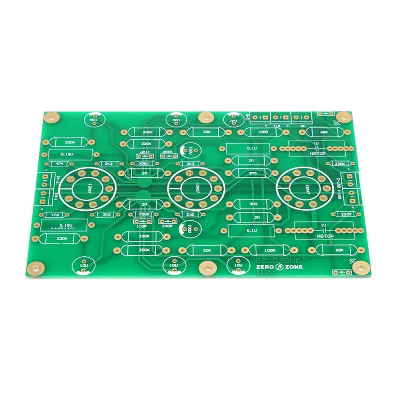 SUQIYA-EAR834 HIFI RIAA MM (Moving Magnet) Phono Amplifier 12AX7 Tube Stereo PCB diy kit Preamplifier PCB Circuit Board