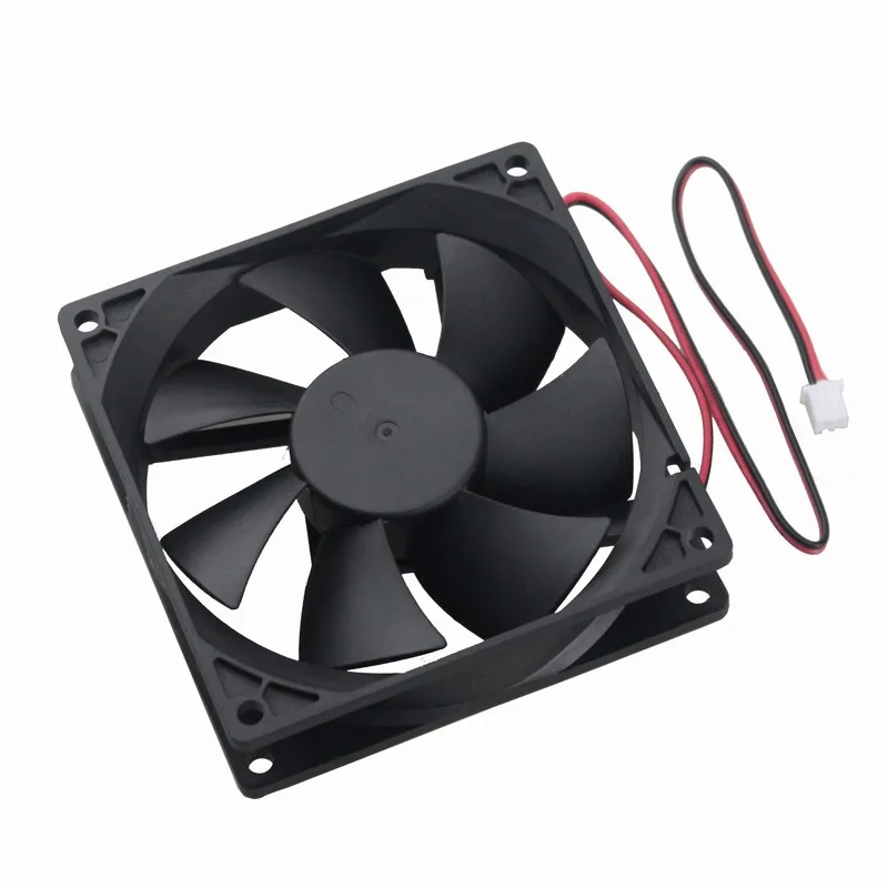 10 Pcs Gdstime DC 5V 90mm 92*92*25mm Axial Flow Brushless PC Case Cooler 2Pin Motor Cooling Fan 92mm x 25mm