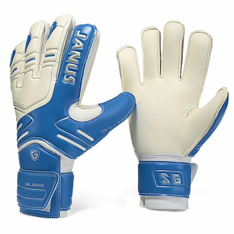 Professional Men Women Goalkeeper Gloves With Fingers Protection Children Thickened Latex Soccer Football Goalie Gloves