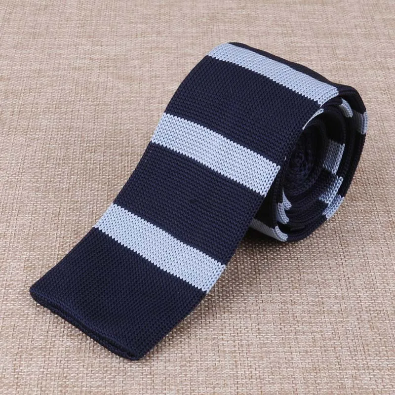 Fashion Men\'s Colourful Knit Tie Stripe Vintage Knitted Ties Dot Sample Necktie Narrow Slim Skinny Woven Cravate Narrow Neckties