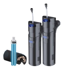 SUNSUN multi-function aquarium filter UV germicidal lamp air pump ornamental fish aquarium germicidal lamp with filter aerator
