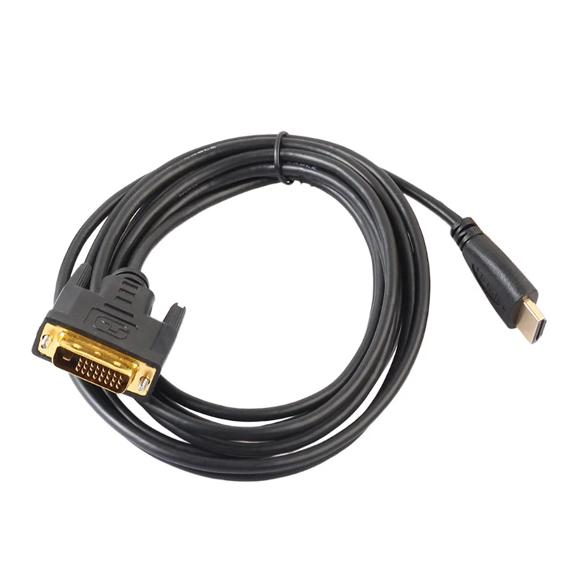 Felkin HDMI-compatibile con DVI cavo DVI-D 24 + 1 Pin cavo 1080P 3D Video convertitore cavo HDMI per DVD LCD HDTV XBOX PS3
