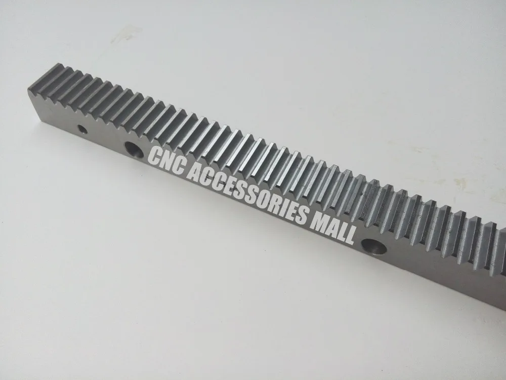 

1.25M 22*25*1400mm spur gear rack pitch 80mm straight teeth cnc router rack