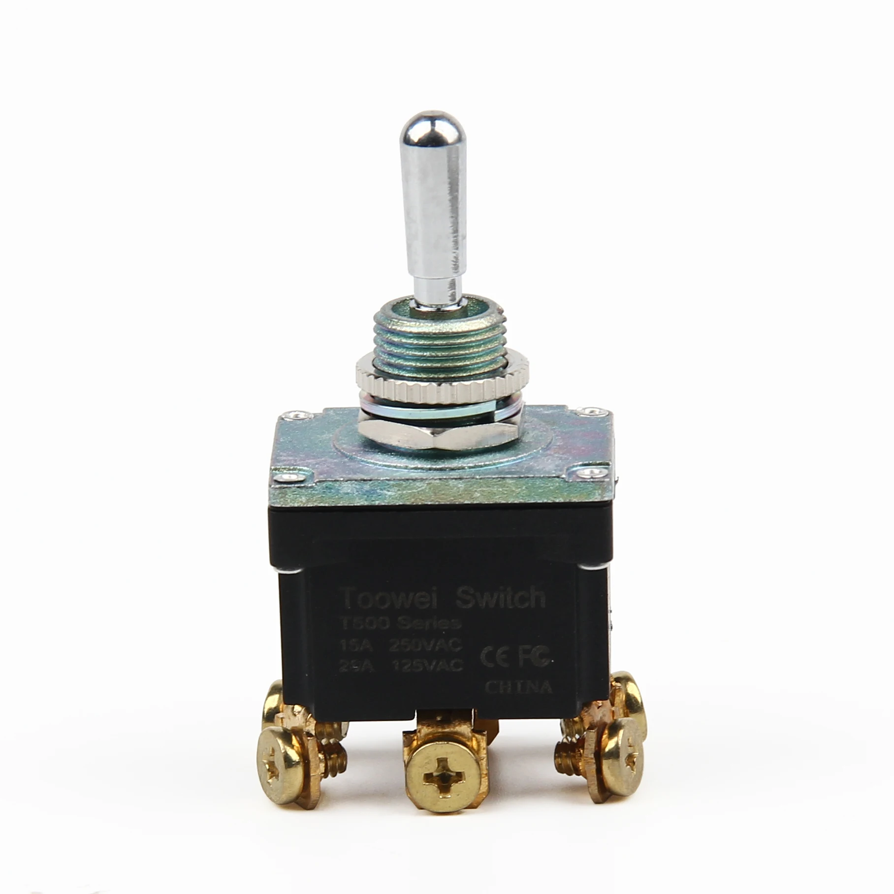 T502MW 6 pins (ON)-OFF-(ON) momentary switch /Toowei T500 series water proof Toggle switch IP67/outdoor switch/15A 250V
