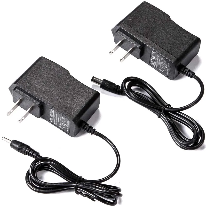 Amerikanischen 5V6V 7V 7,5 V9V12V 0,6 EINE 1A 1,5 EINE 2A UNS AC Power Switch Adapter Monitor Led Streifen DC Power Adapter Ladegerät 5.5*2,1mm 2,5mm