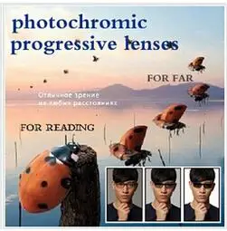 transition free form progressive lenses index 1.61 photochromic progressive lenses wider focus angle multi-focus without line