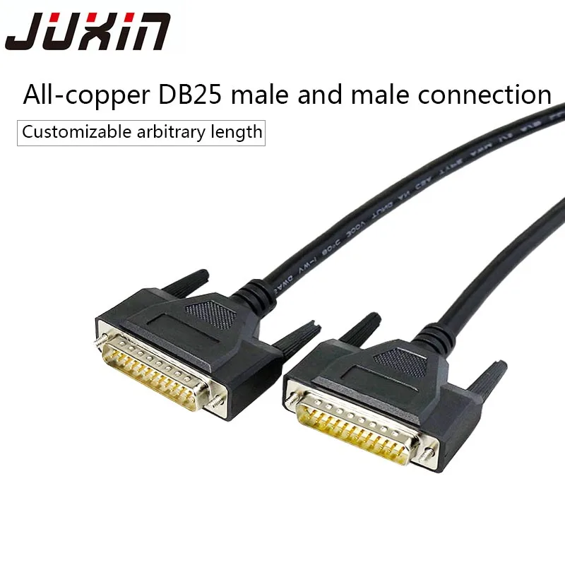 DB25 25 Pin Serial Port Cable Male / Male RS232 25PIN male to female Cable 1.5m 3m 5m  Connect your printer