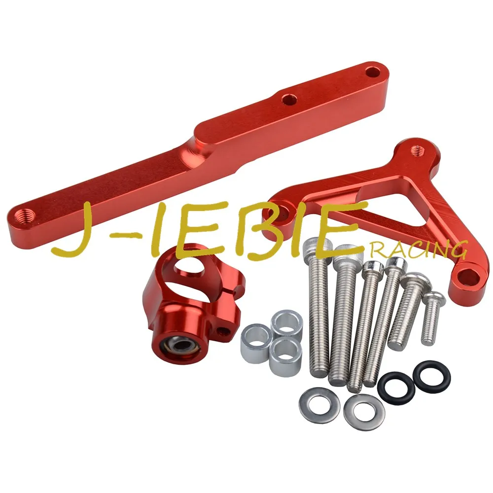 CNC Steering Damper Stabilizer Bracket Mounting For Honda CB1000R CB1000 R 2008-2016 2009 2010 2011 2012 2013 2014 2015 Red