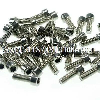 Lot20 Metric Thread M8*75mm Stainless Steel Hex Socket Bolt Screws