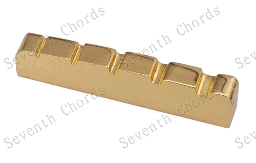 2Pcs 45X6X8,8-8mm Messing Mutter Für 5 String Elektrische Bass Gitarre Teile Musical instrument Zubehör – Detail 4