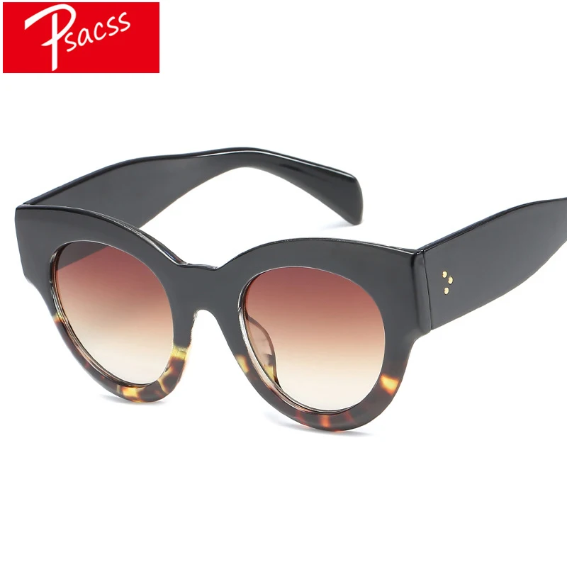 

Psacss 2019 Vintage Cat Eye Sunglasses Women Brand Designer Sexy Sun Glasses Women's Retro Mirror Lunette De Soleil Femme UV400