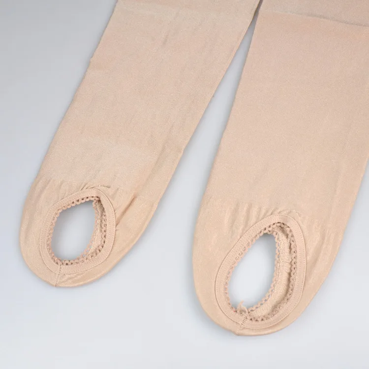 100D Women\'s Sexy Shiny Glossy Oil Pantyhose stirrup tights thick good quality One Line Crotch oil pantyhose
