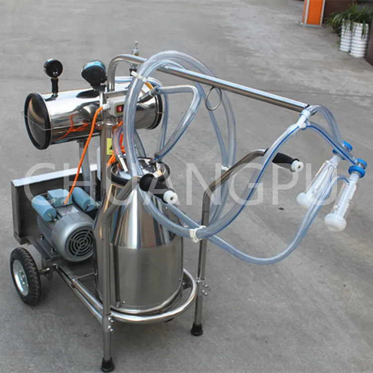 High Quality Multi-function Portable Vacuum Pump Milking Machine for Milking Cow/Goat